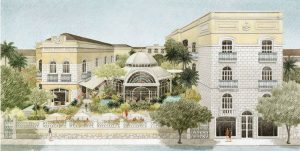 prédio em perspectiva