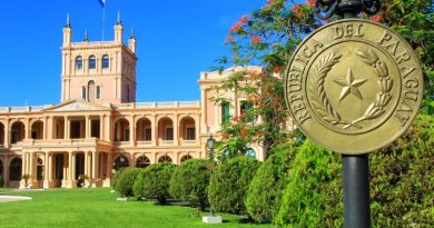 prédio histórico no Paraguai