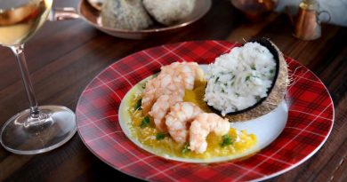 comida no prato