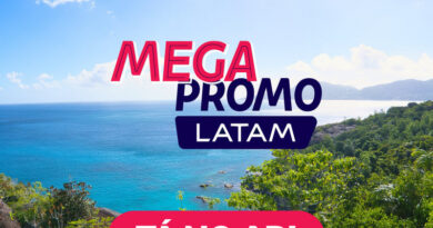LATAM inicia nova Mega Promo de passagens LATAM