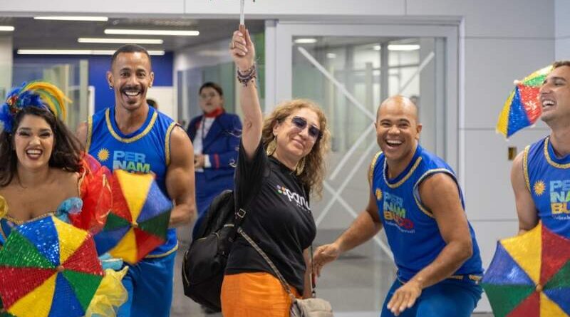 Pernambuco tem aumento de 40% de turistas internacionais Pernambuco